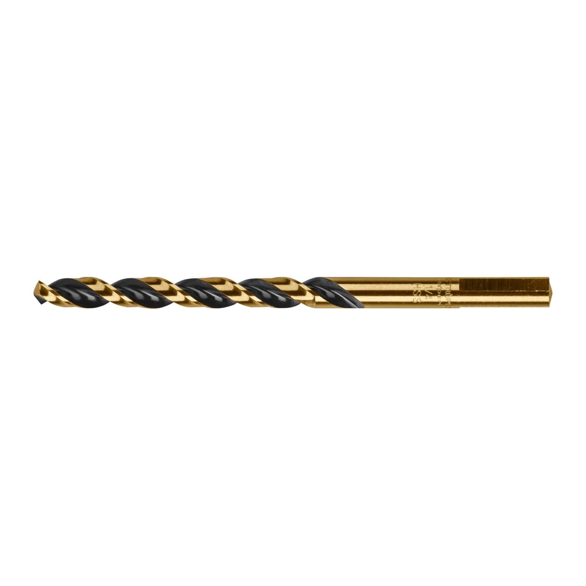 Broca Acero Rápido De 1/4" Largo 4" Zanco Triangular